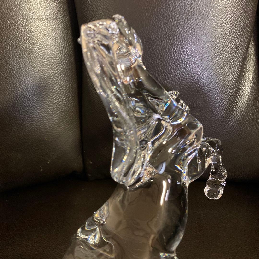 Baccarat バカラ いななく馬 跳ね馬 ジャンピングホース 置物