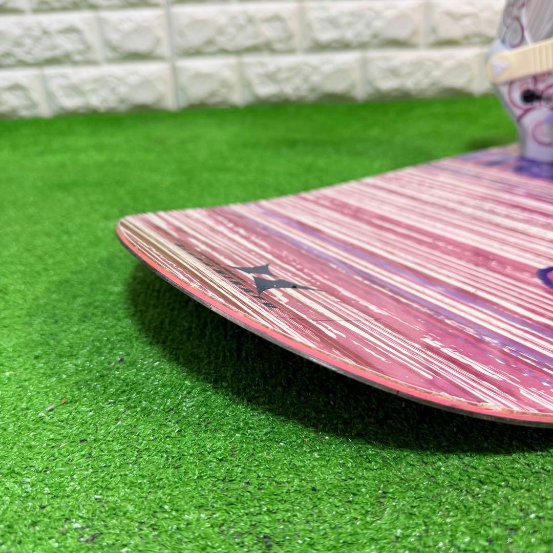 Moss on スノーボード　146 オールラウンド　ビンディング付　ピンク