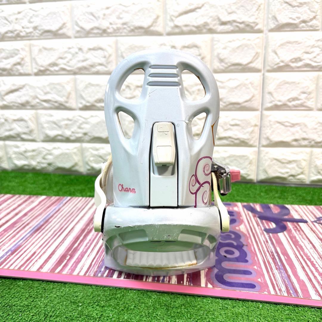 Moss on スノーボード　146 オールラウンド　ビンディング付　ピンク