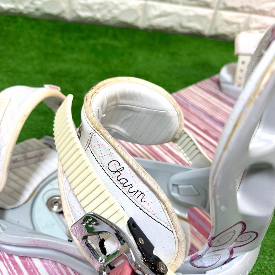 Moss on スノーボード　146 オールラウンド　ビンディング付　ピンク