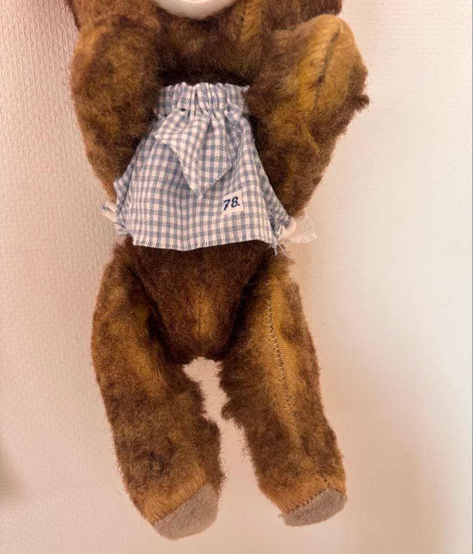 レア　ポンチ目　可愛い　DDRベア アンティークベア　ヴィンテージ　ベルリンベア