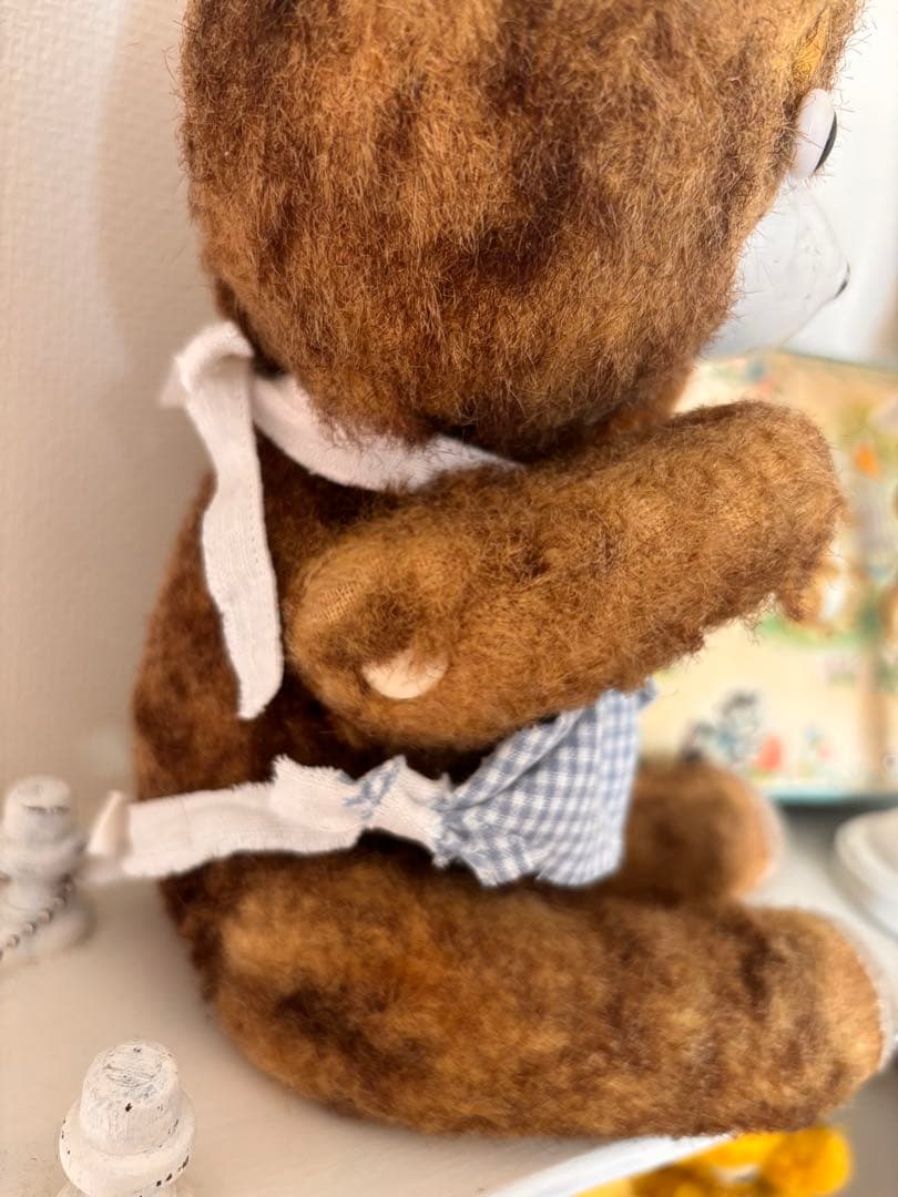 レア　ポンチ目　可愛い　DDRベア アンティークベア　ヴィンテージ　ベルリンベア