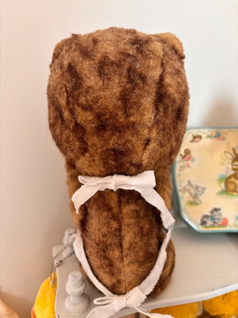 レア　ポンチ目　可愛い　DDRベア アンティークベア　ヴィンテージ　ベルリンベア