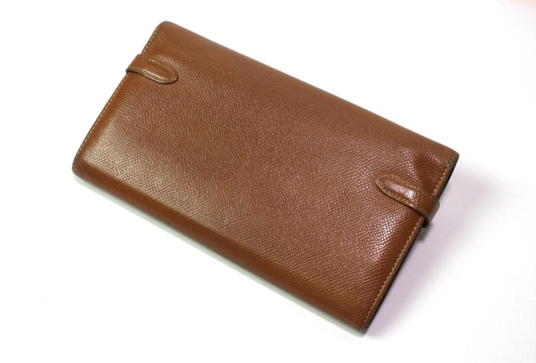 ◆HERMES◆エルメス◆ケリーウォレット 財布 ゴールド×シルバー金具