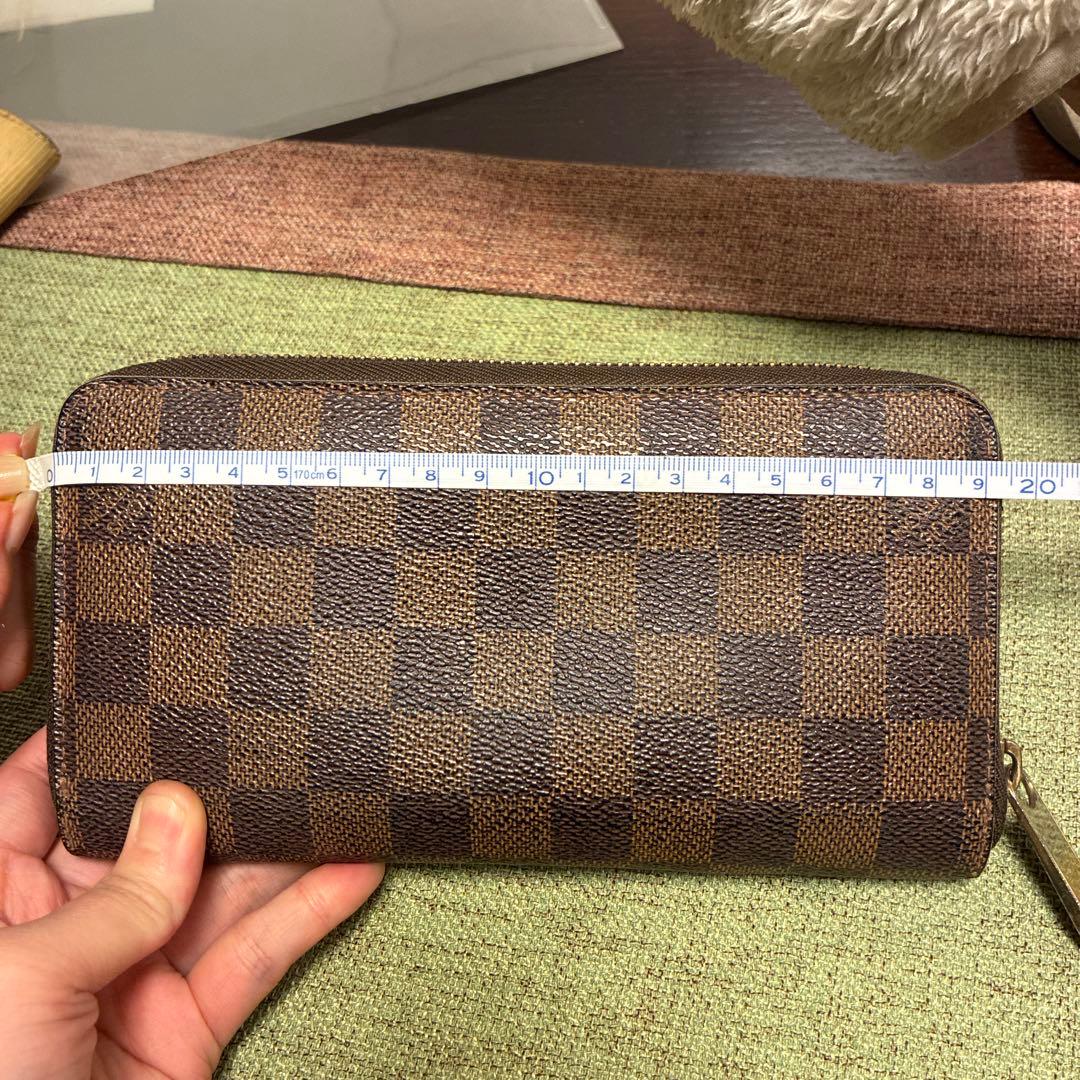 ルイヴィトン　ダミエ　レザー長財布