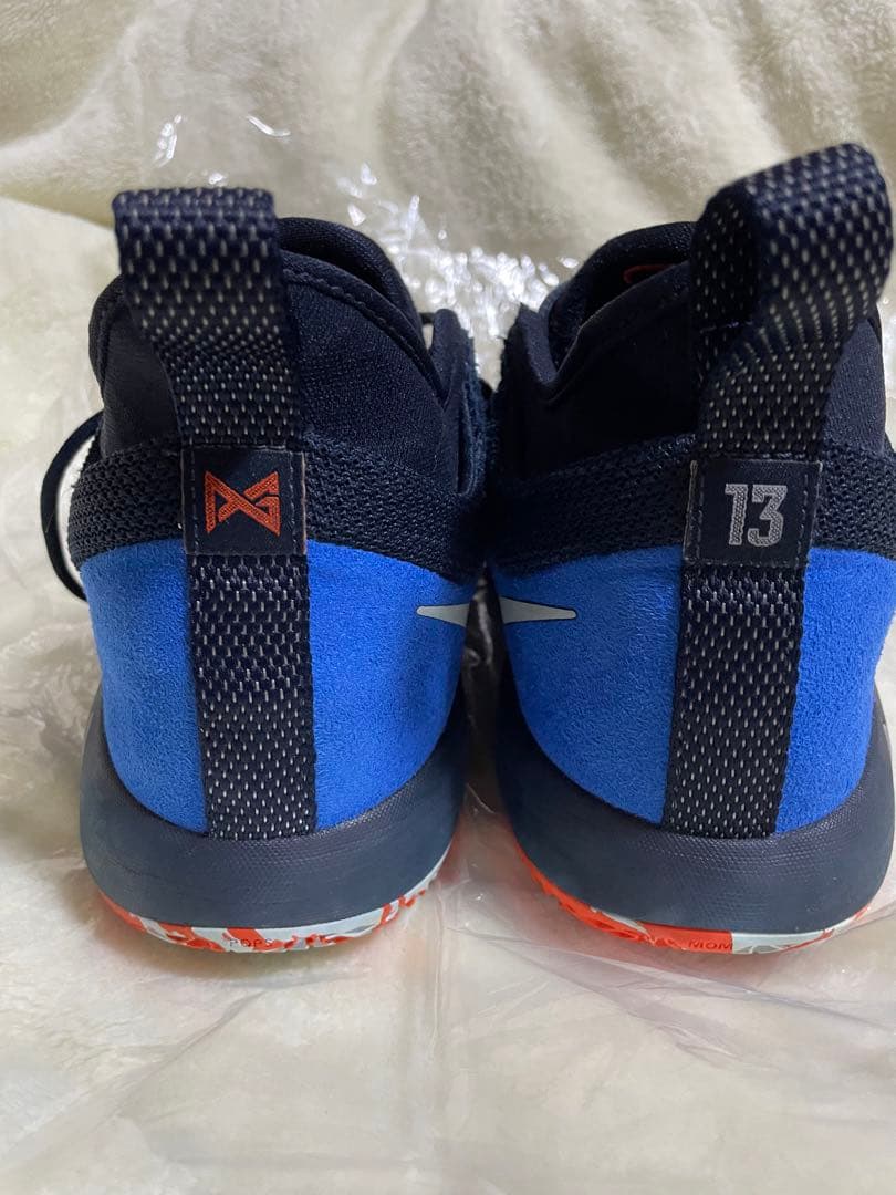 激レア！PG2 EP NIKEバスケットボールシューズ ネイビー ブルー