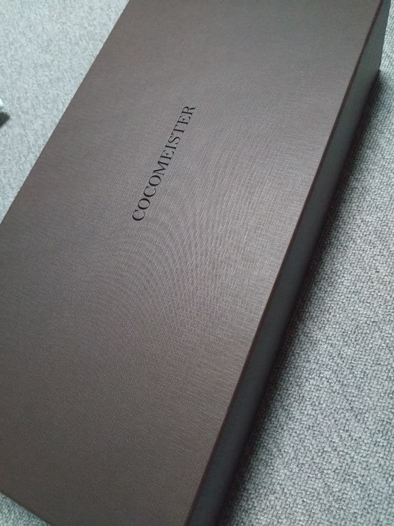 【新品】COCOMEISTER レザー スリングバッグ ブラウン