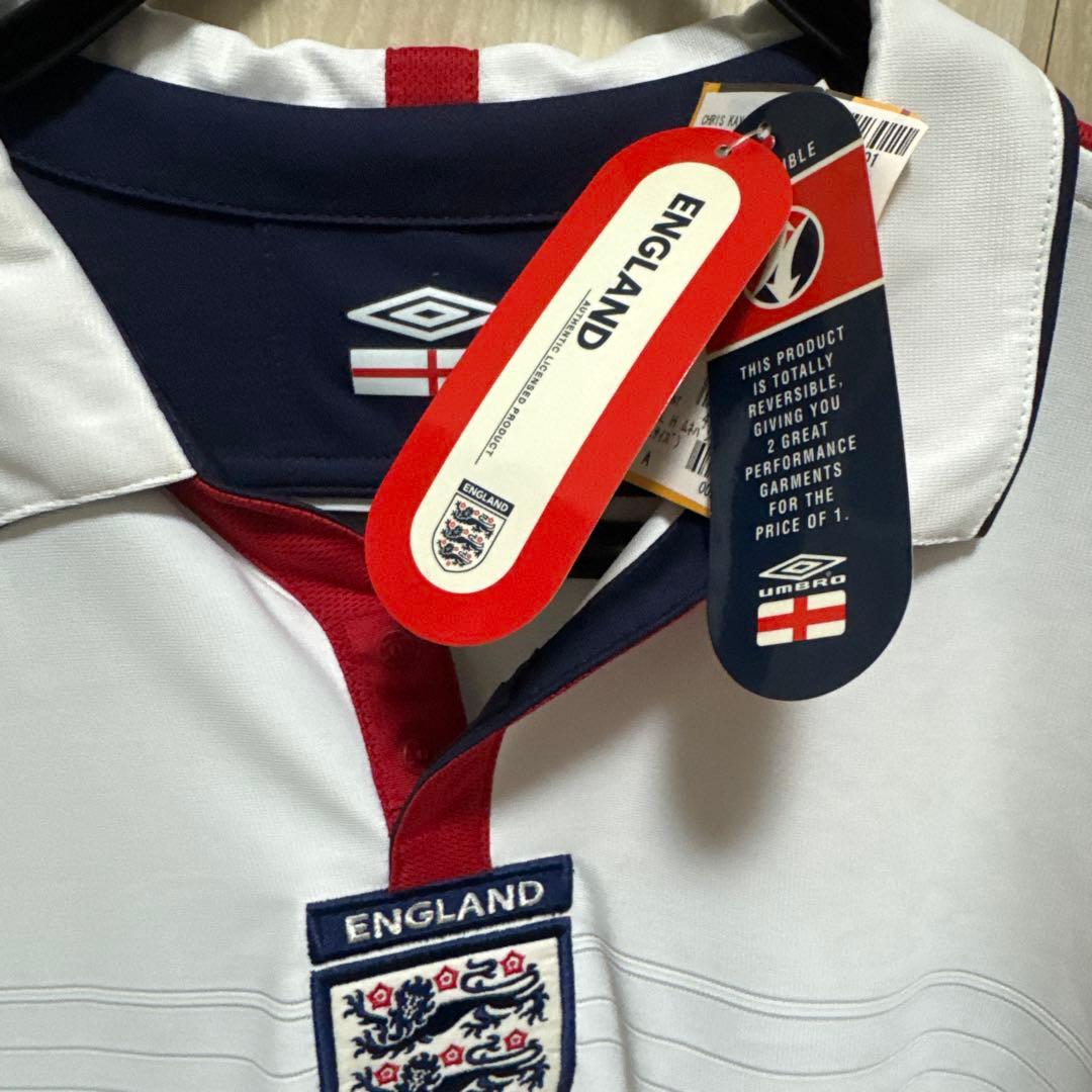新品UMBRO正規品　イングランド代表　ユニフォーム　2004 ベッカム