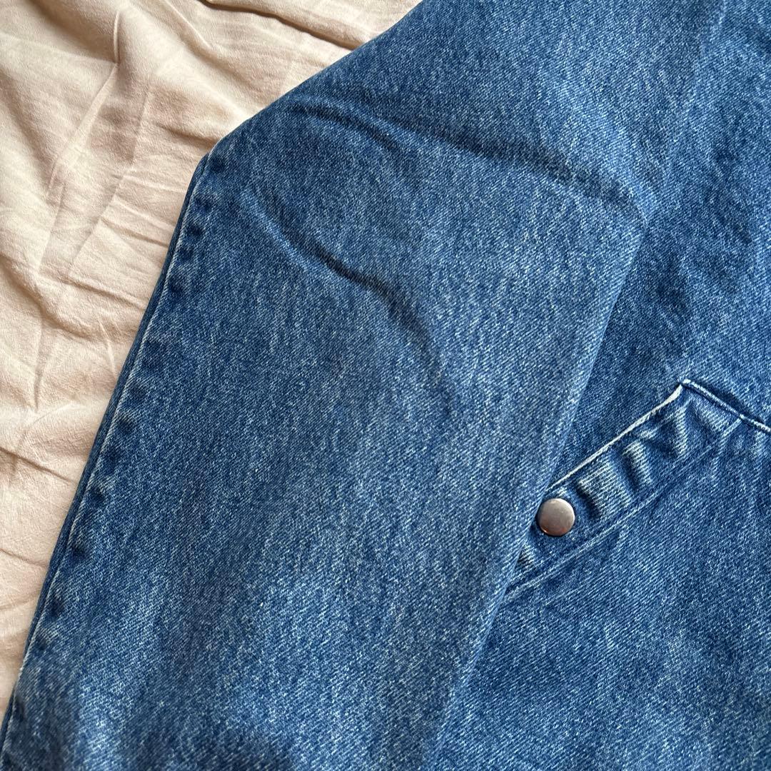 【90s】Ralph Lauren デニム スウィングトップ 裏地 フリース