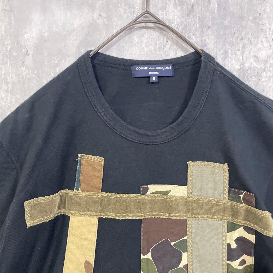 COMME des GARCONS HOMME カモフラ柄　Tシャツ　Sサイズ