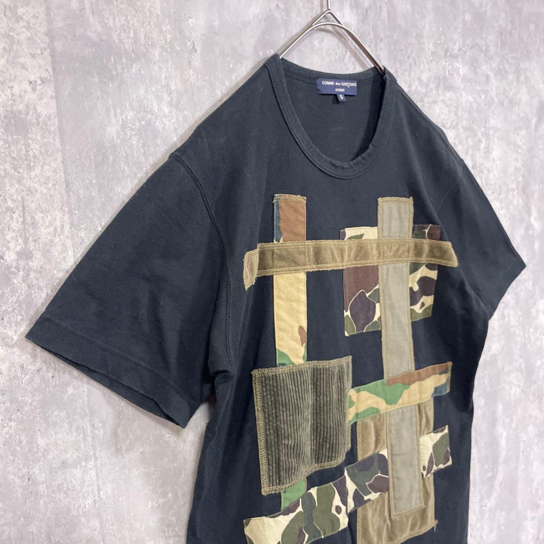 COMME des GARCONS HOMME カモフラ柄　Tシャツ　Sサイズ