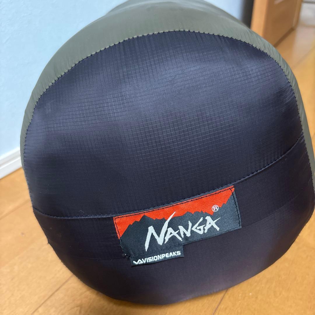 NANGA×ビジョンピークス 寝袋IBUKI BAG1200 下限-11℃