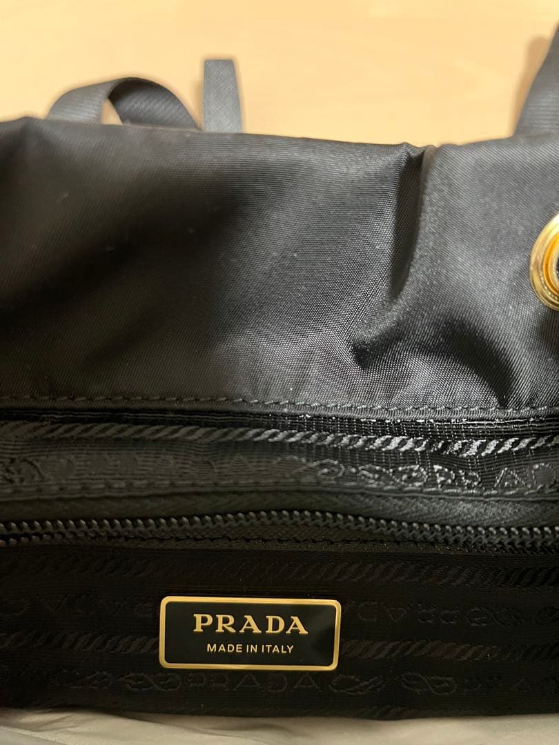 土日削除　プラダ　PRADA バックパック　リュック　ブラック　スモール　未使用