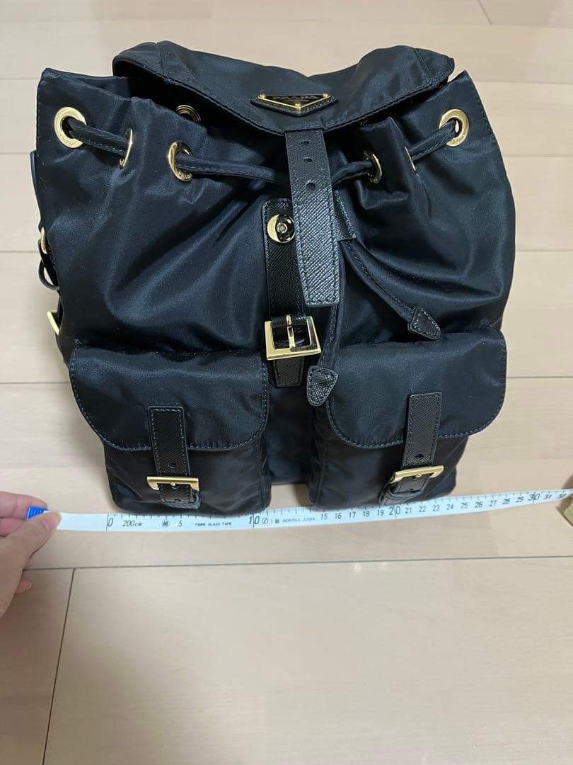 土日削除　プラダ　PRADA バックパック　リュック　ブラック　スモール　未使用