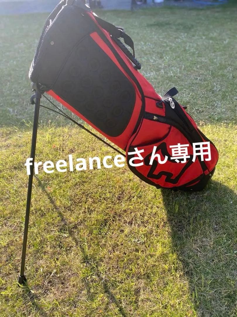 正規品【新品未使用】タイトリスト　スコッティキャメロン　スタンドバッグ　赤レッド