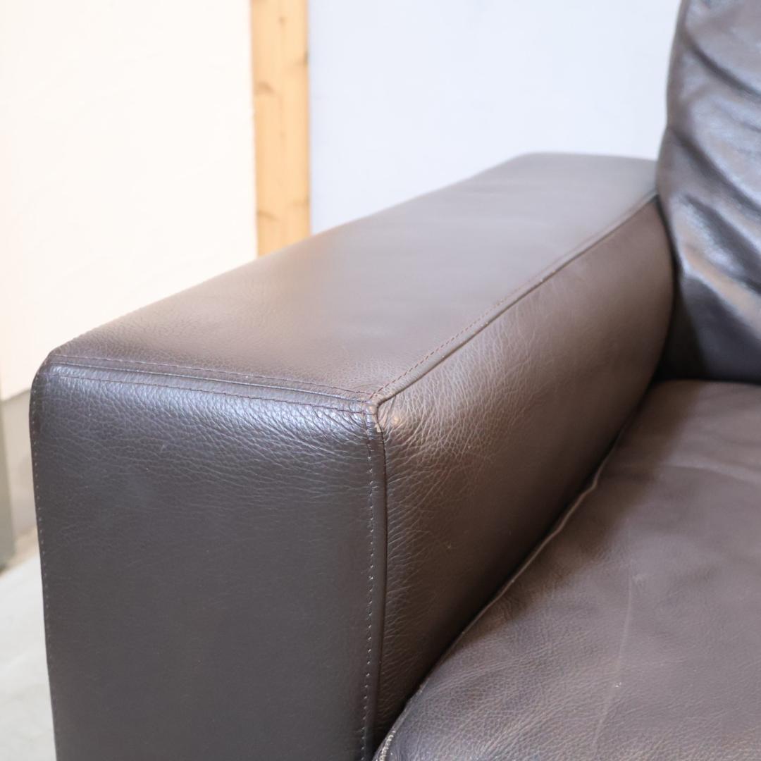 ACTUS アクタス 本革 2人掛けソファ レザー 2シーターソファ ワイド2P