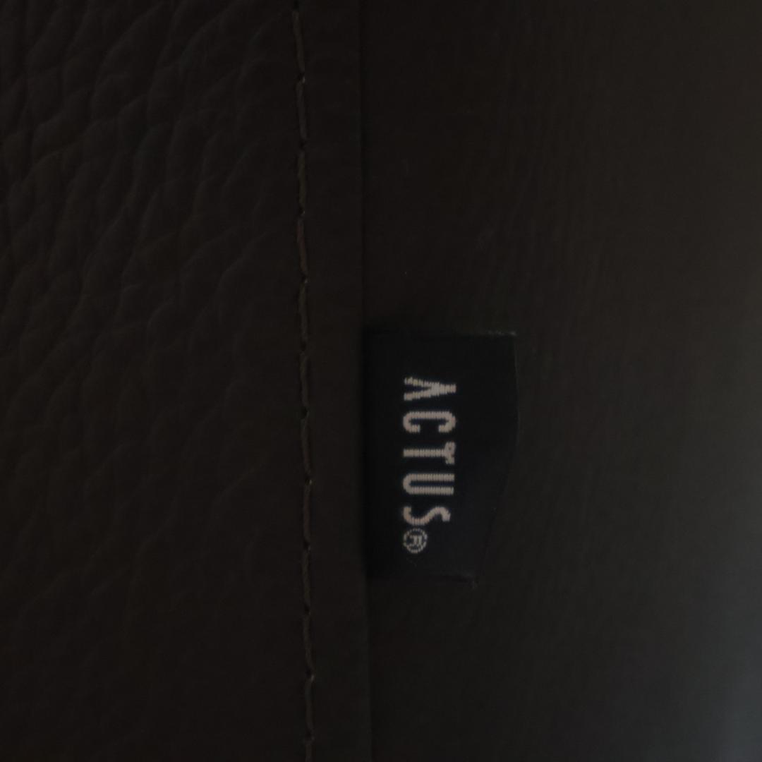 ACTUS アクタス 本革 2人掛けソファ レザー 2シーターソファ ワイド2P