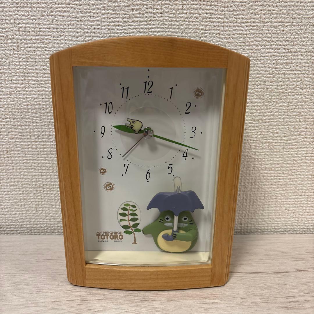 ✨新品✨となりのトトロ オルゴール目覚まし時計 4RM752MN06電池付き