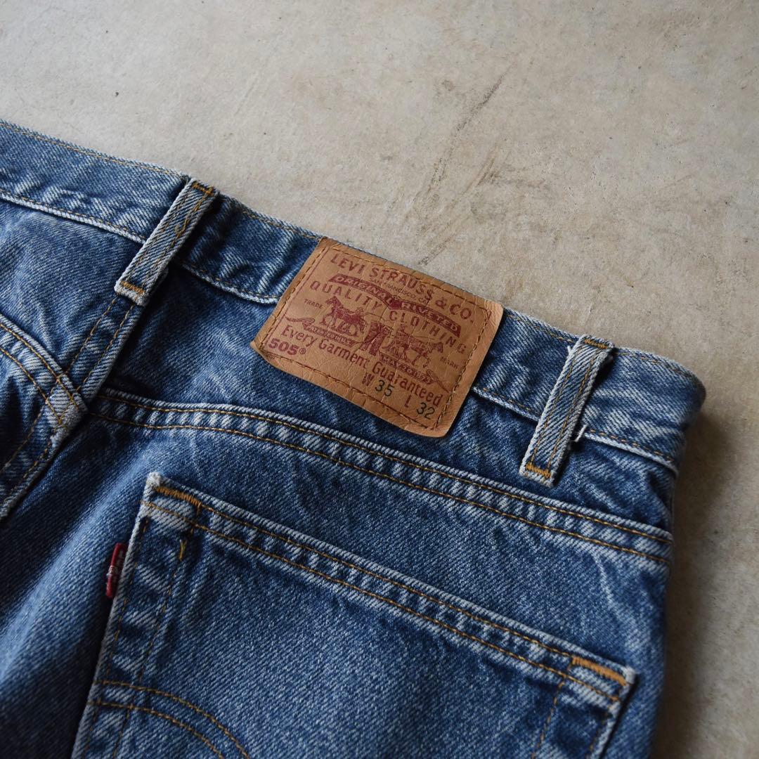 90s-00s リーバイス505 デニム ジーンズ W35 L32 USA製