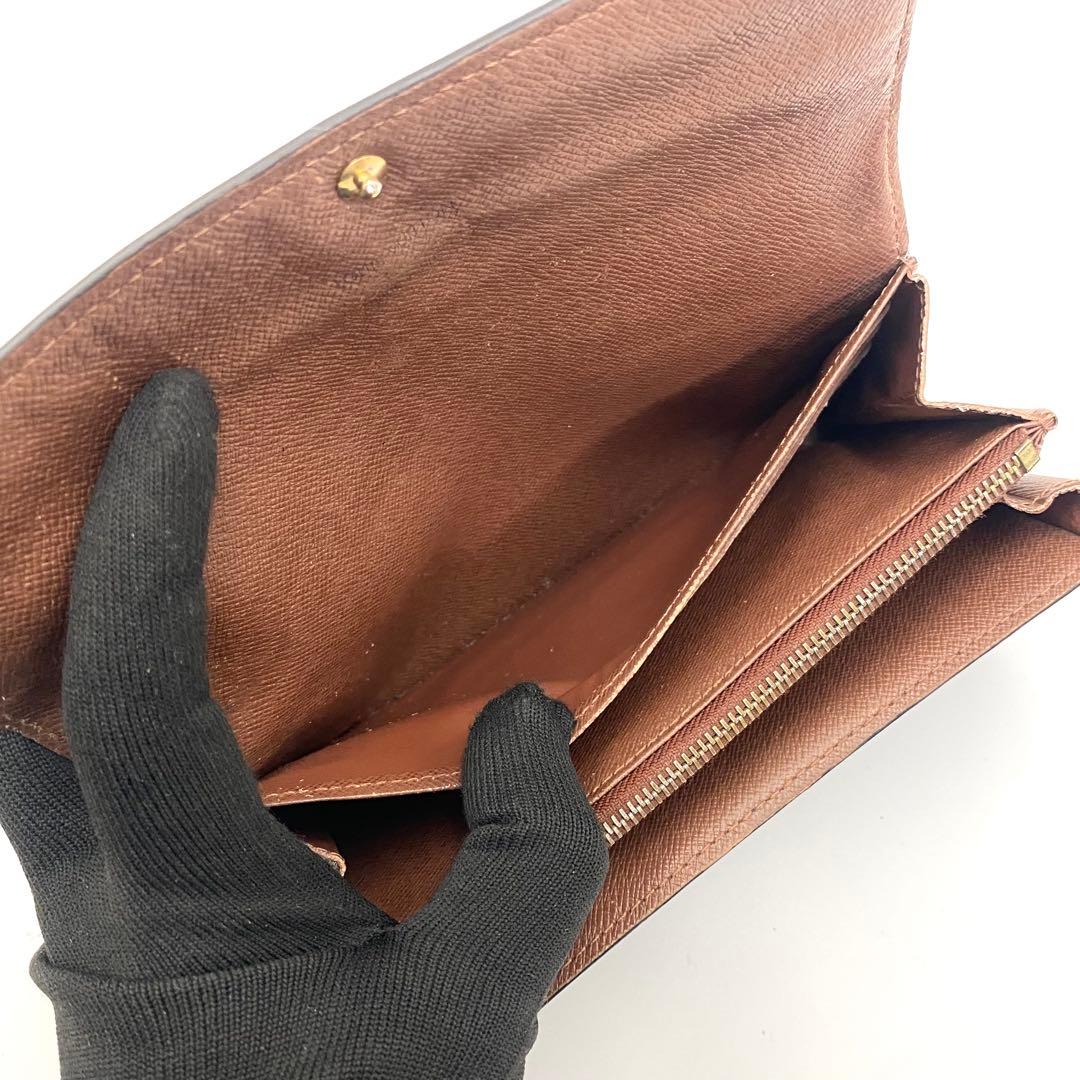 ルイヴィトン モノグラム ポルトフォイユサラ 長財布 M61734 カード10枚