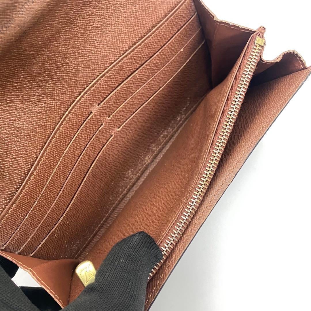 ルイヴィトン モノグラム ポルトフォイユサラ 長財布 M61734 カード10枚