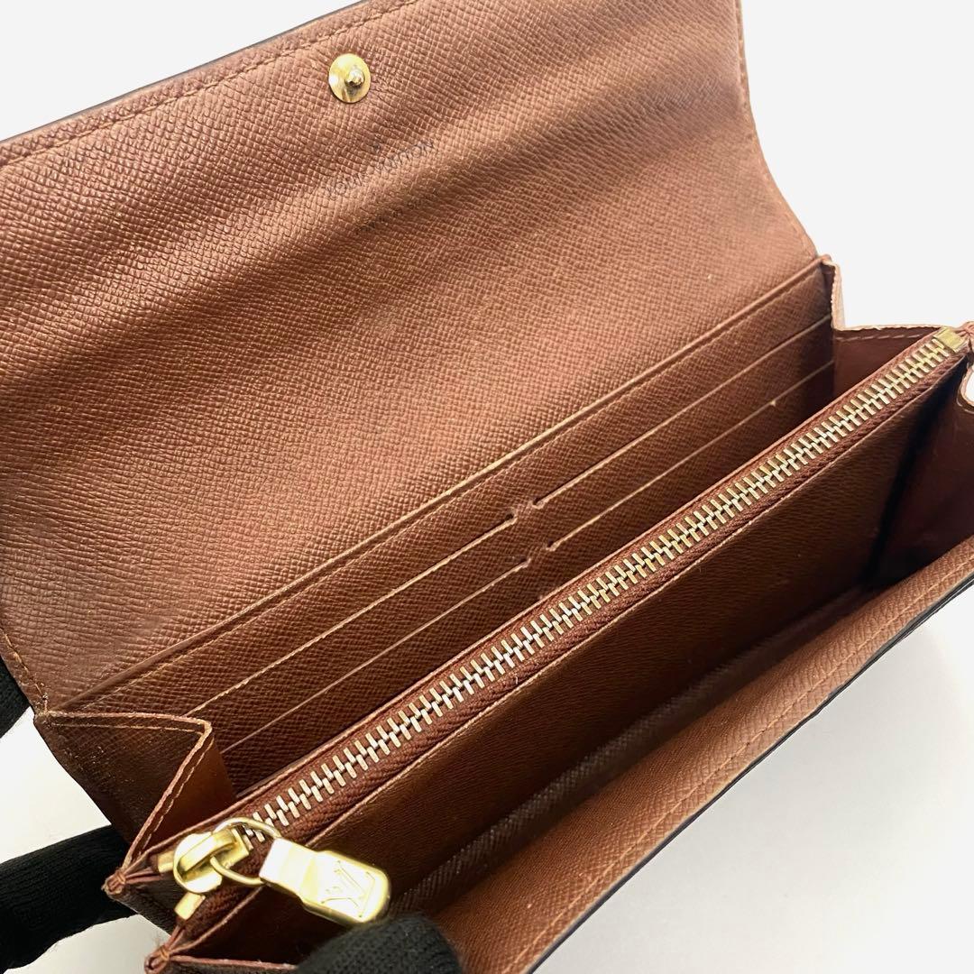 ルイヴィトン モノグラム ポルトフォイユサラ 長財布 M61734 カード10枚