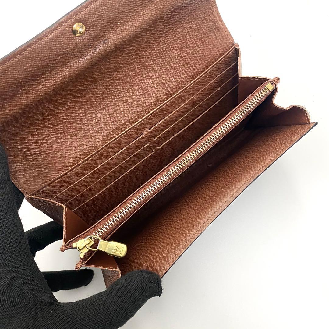 ルイヴィトン モノグラム ポルトフォイユサラ 長財布 M61734 カード10枚