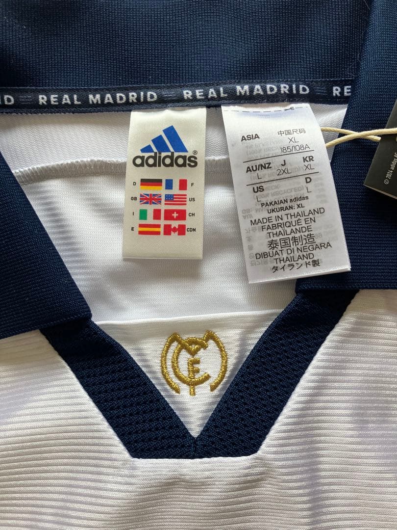 【新品未使用】99-00 レアル・マドリード ユニフォーム 復刻 