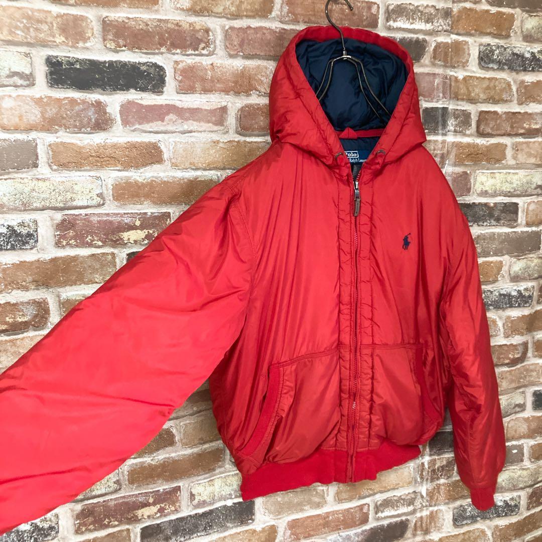 《人気》ポロバイラルフローレン　ダウンジャケット　刺繍ポニーロゴ　M