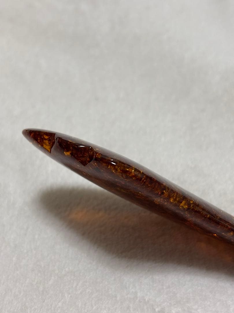 カッサプレート かっさプレート 琥珀 アンバー レア