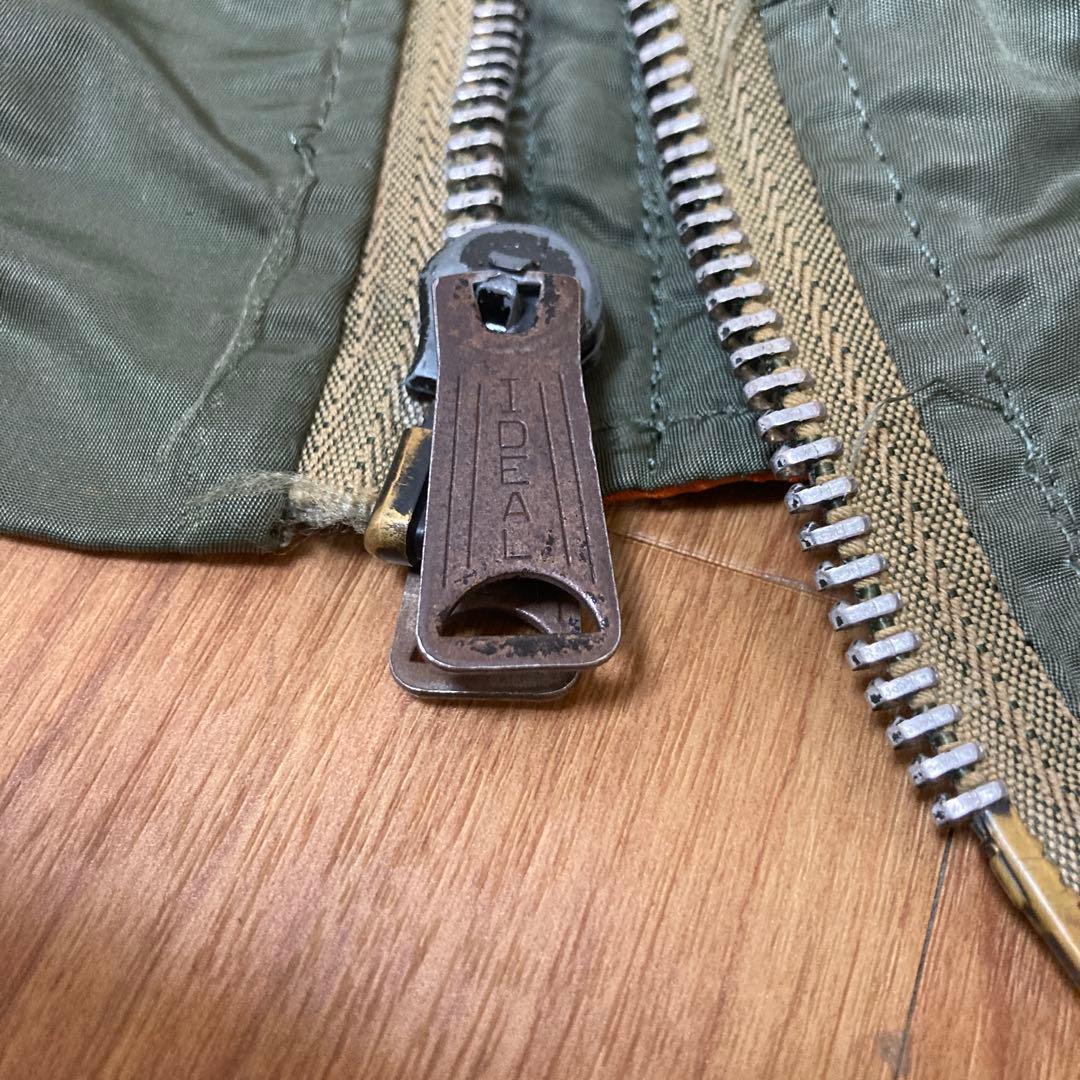 アルファ　MA-1 縦ステッチ　フライトジャケット