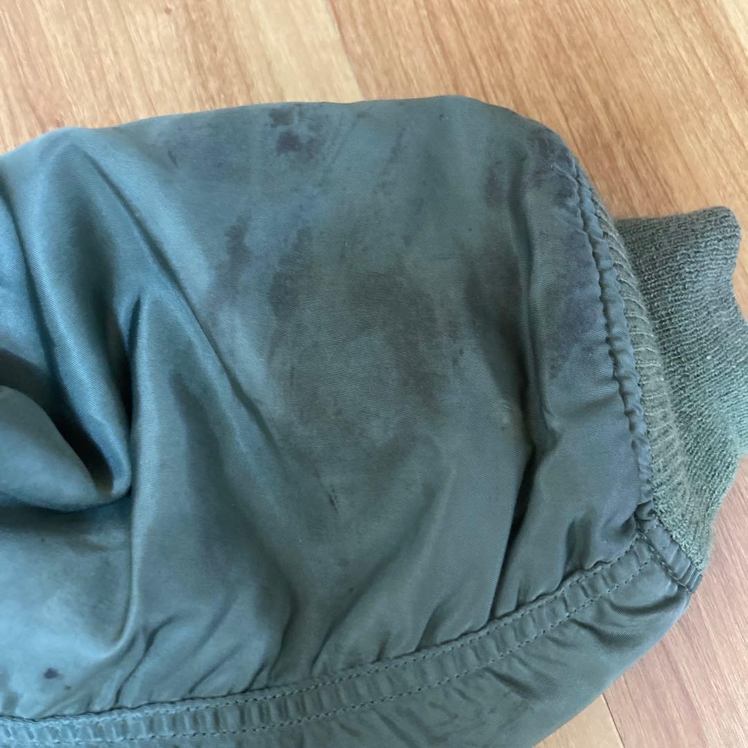 アルファ　MA-1 縦ステッチ　フライトジャケット