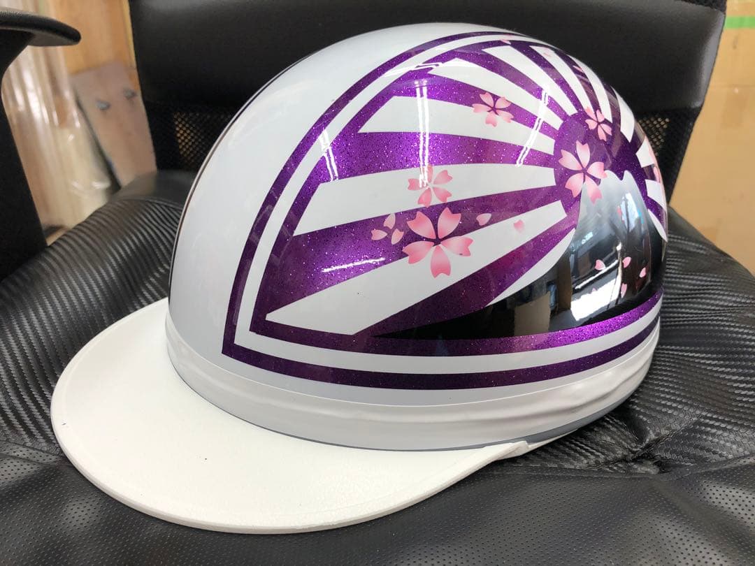 コルク半 カスタム 富士日章 白紫 ラメ 桜 高級クリヤ 送料無料 - メルカリ