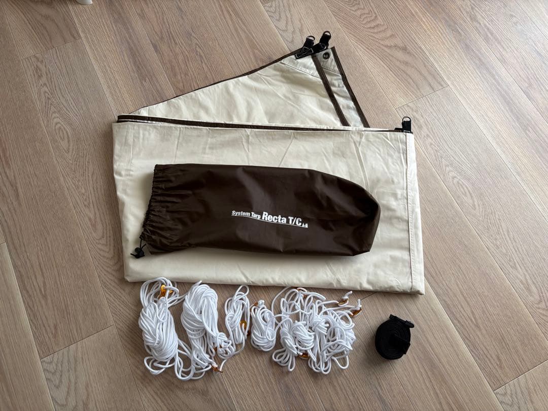 《美品》小川キャンパル　System Tarp Recta T/C タープ