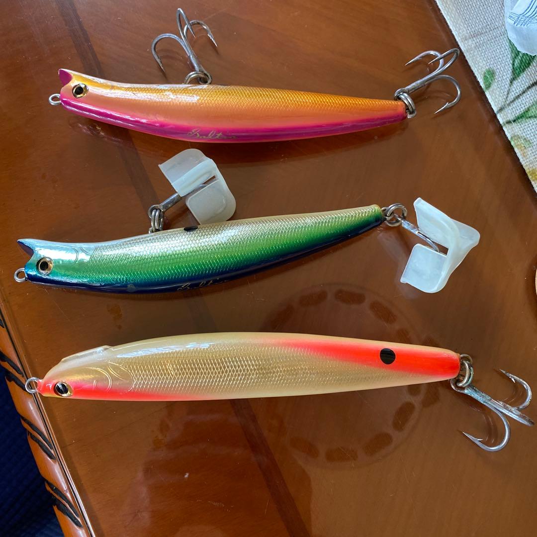 レア タックルハウスソルティア ミノー ペンシル 3本セット美品