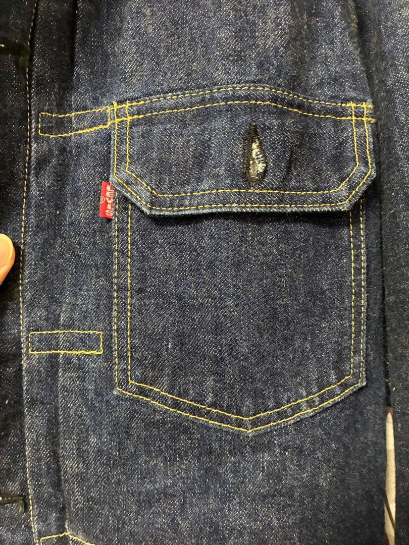 90s Levi's 71507xx 2nd デニムジャケット 濃紺 38