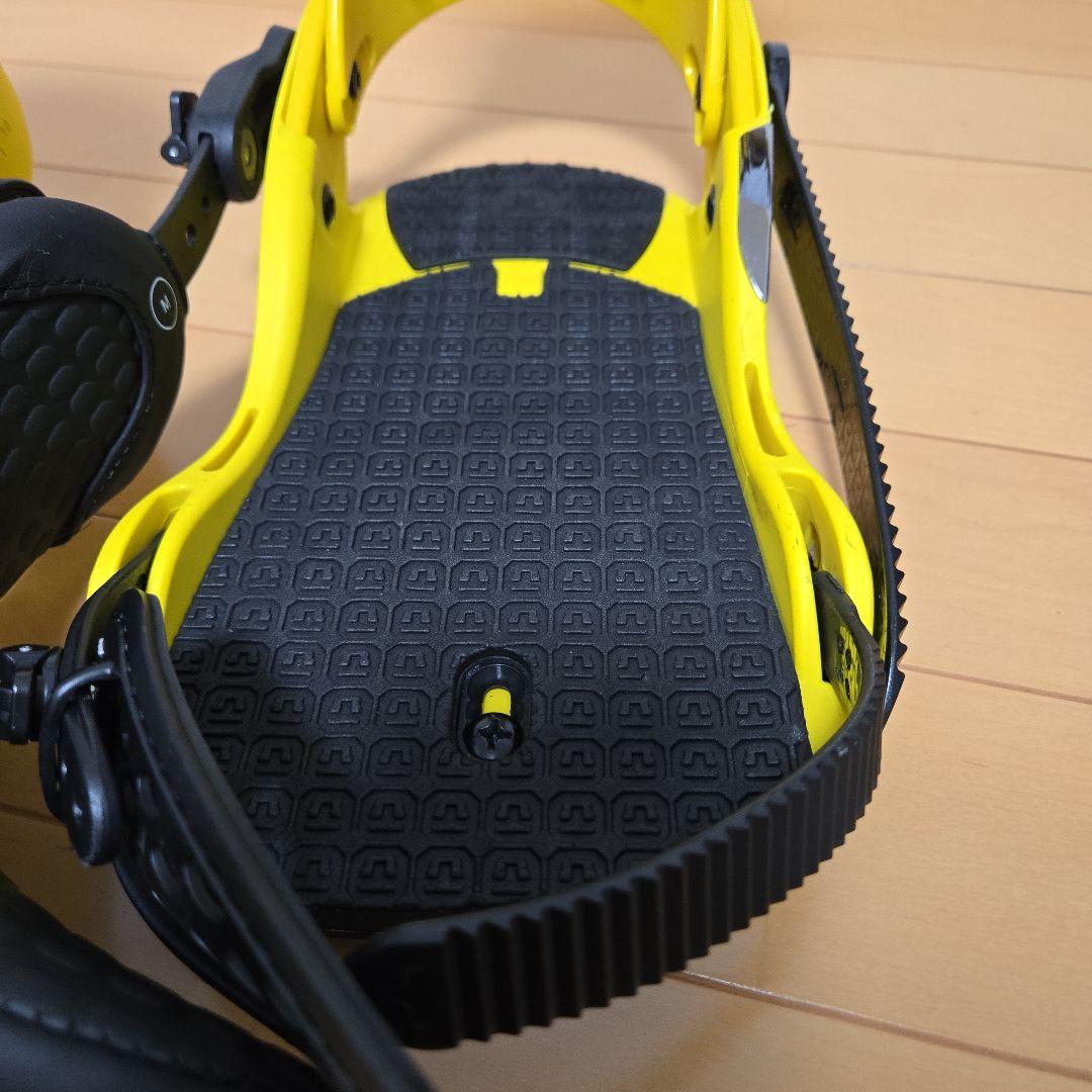 UNION FORCE スノーボード ビンディング イエロー/ブラック