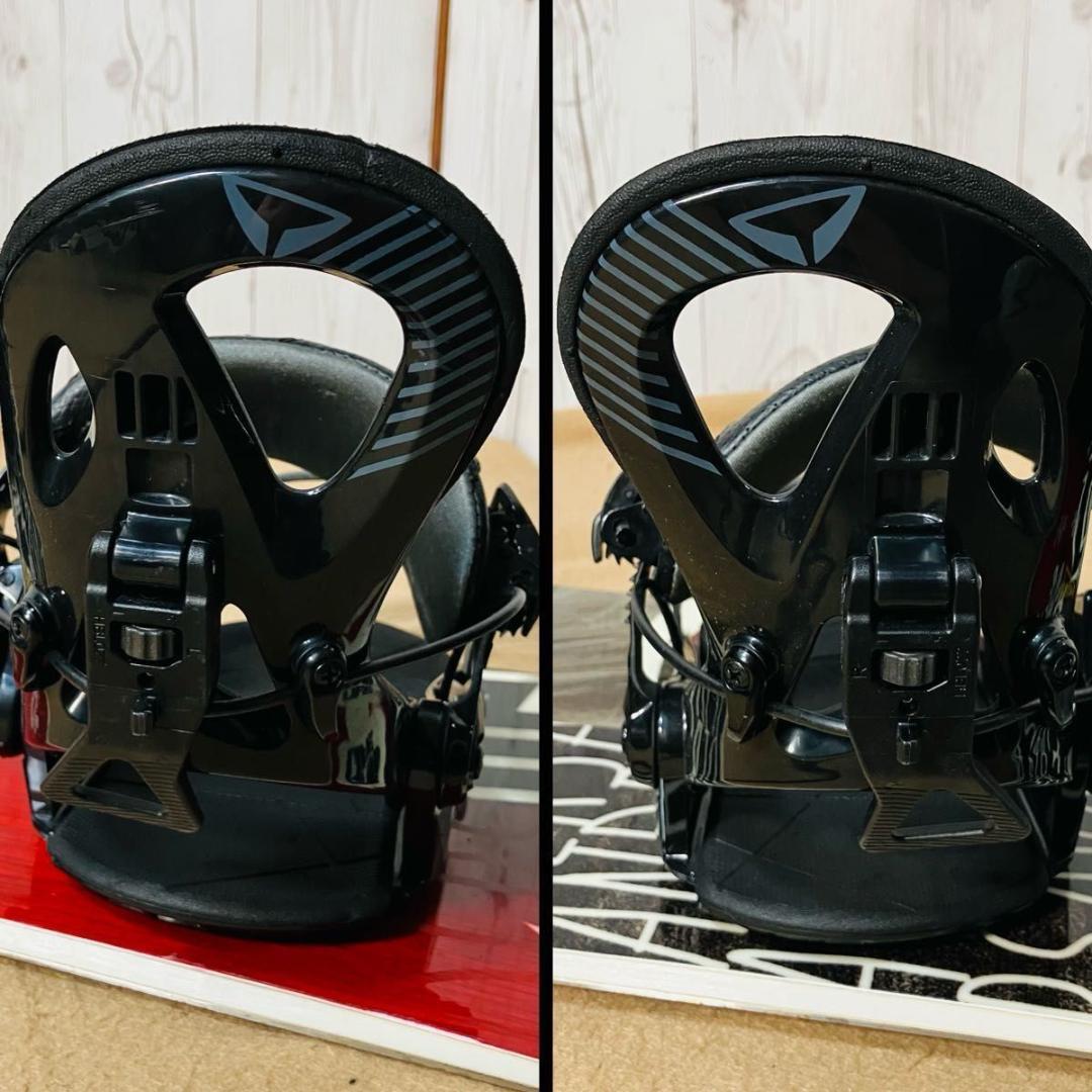 【美品】SAVANDER lowl SP スノーボードビンディングセット 140