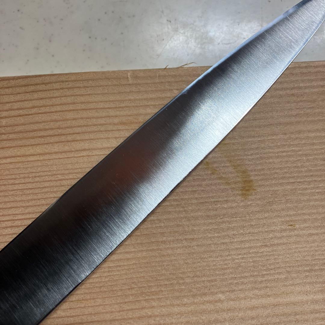 菊一文字別作　フグ引き包丁　白鋼　天然砥石で本刃付け済み❗️