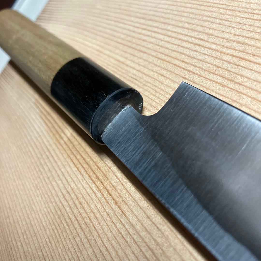 菊一文字別作　フグ引き包丁　白鋼　天然砥石で本刃付け済み❗️