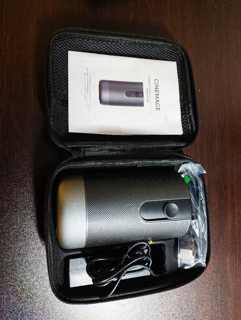 CINEMAGE モバイルプロジェクター&専用スタンド&トラベルバッグ　セット