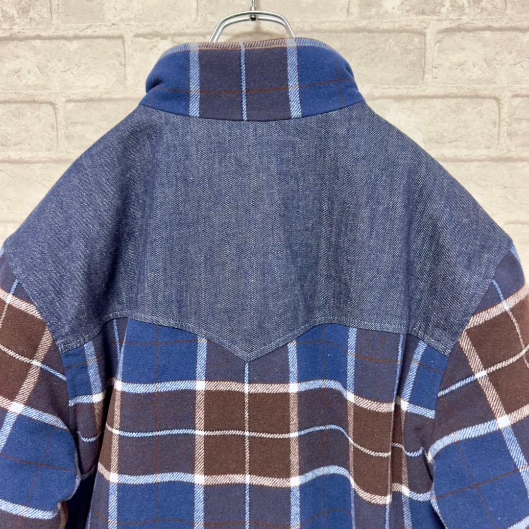 まーちゃん様【新品タグ付】リーバイス デニム 切替 チェック 中綿ジャケット