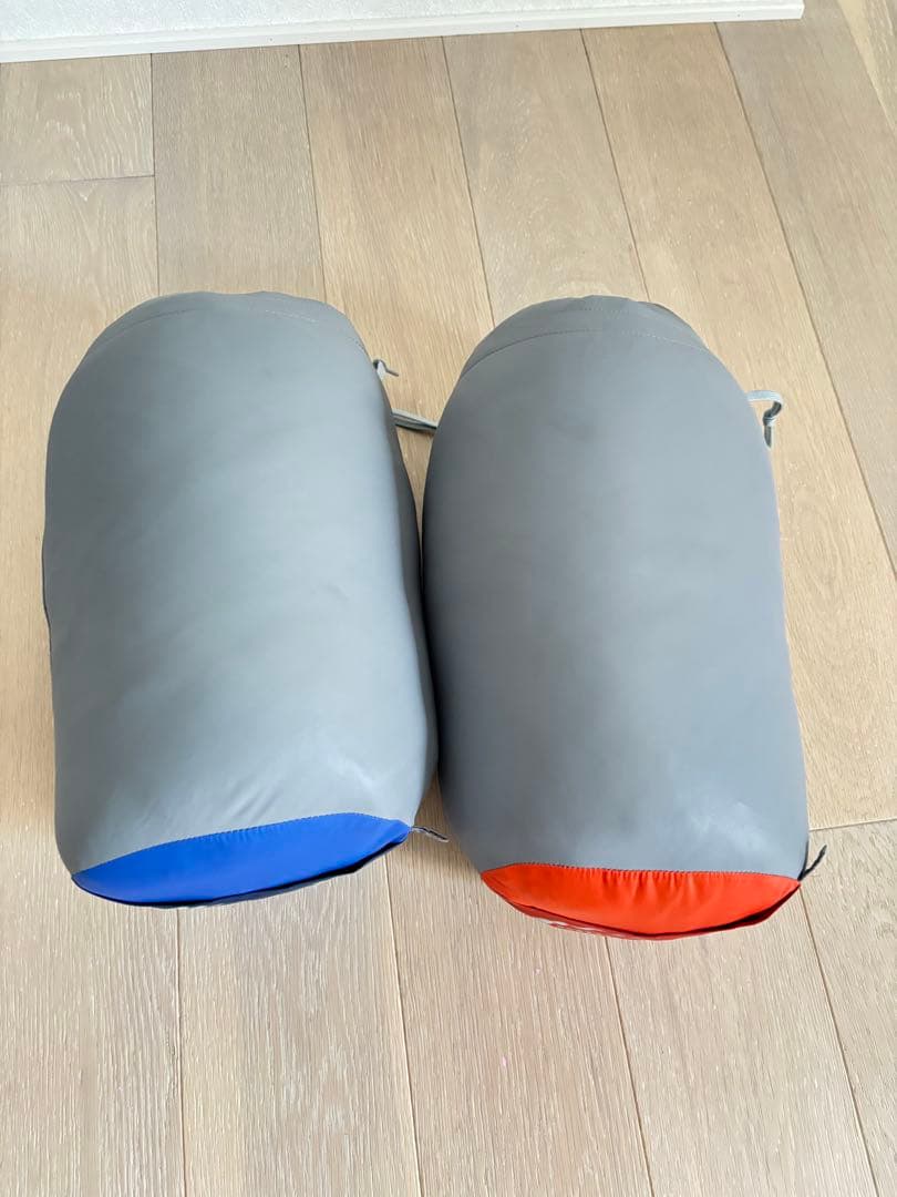 モンベル寝袋　Super Spiral Burrow Bag5 2色セット