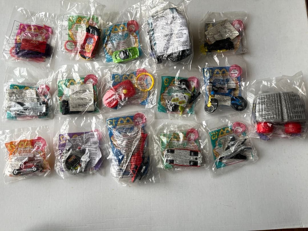 マクドナルド 米国 ハッピーセット 2000年 ホットウィール 全16個セット