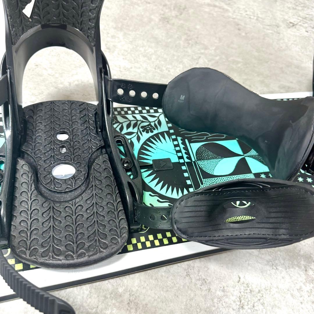 BURTON TALENT SCOUT 141cm FLUX スノボ 3点セット