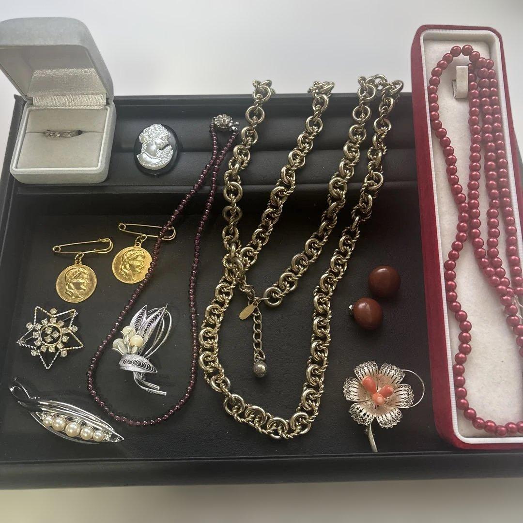 遺品整理・生前整理品］⚡️ゲリラ‼️オークションネックレス カメオ