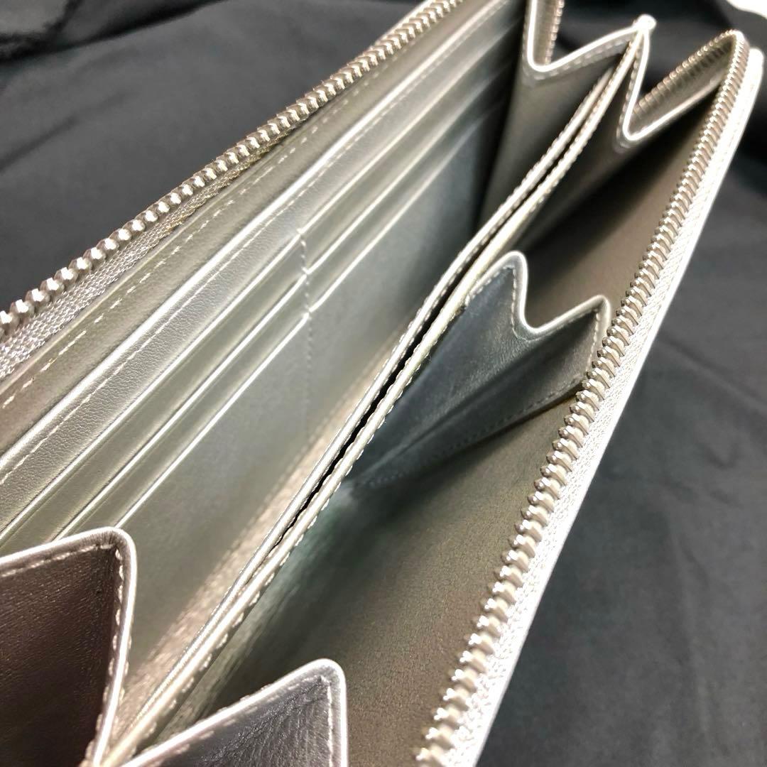 hanachan様専用✨ HIROFU ヒロフ 長財布 シルバー Hロゴ
