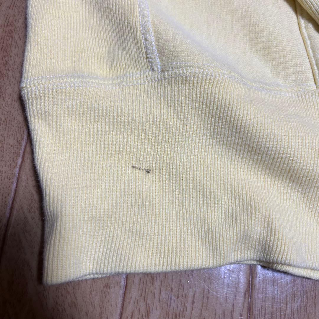 アメリカ製/champion/チャンピオン/パーカー/リバースウィーブ/黄色