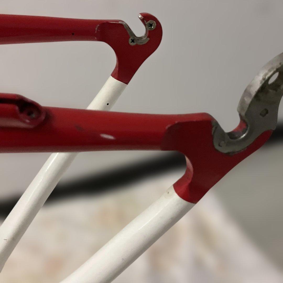 チネリ　xperience アルミフレーム　アルミコラムカーボンフォーク