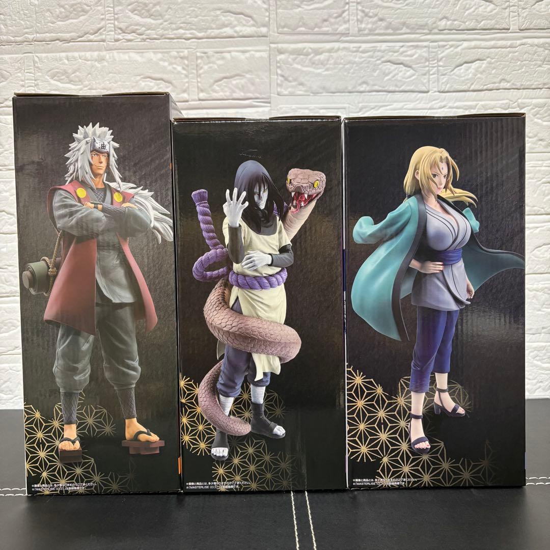 一番くじ NARUTO 伝説の三忍 A賞 B賞 C賞 フィギュア ナルト 未開封